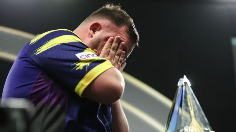 Luke Littler breaks down in tears after epic Premier League triumph: ‘I picked myself up after tough times’ | Darts News