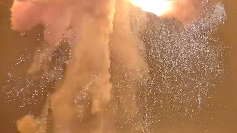Jeff Bezos' Blue Origin Rocket Explodes Into Flames on Launch Pad