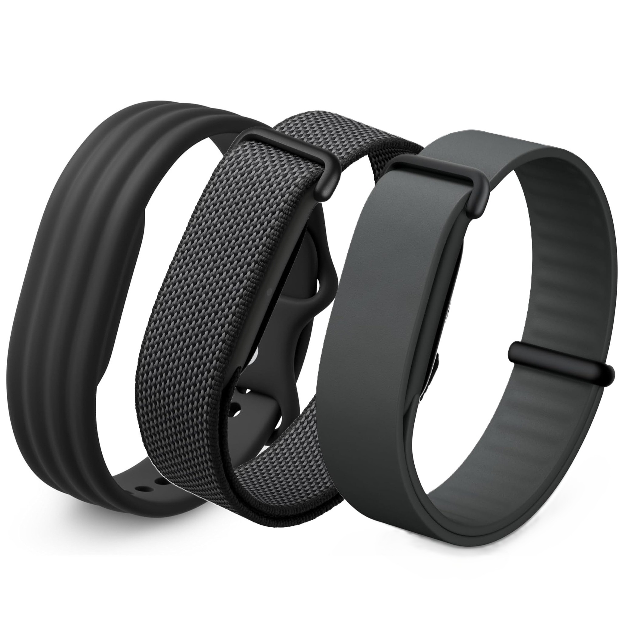 Google Fitbit Air in Obsidian - Performance Loop Band, Active Band &amp; Elevated Modern Band