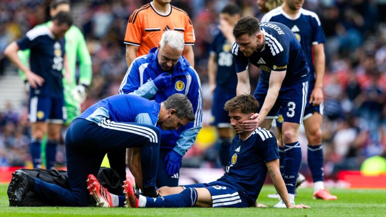 Billy Gilmour: Scotland midfielder ruled out of World Cup with knee injury | Football News