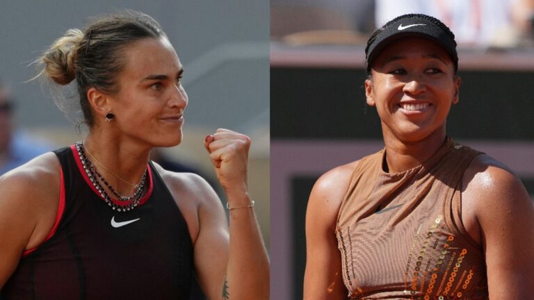 French Open: Aryna Sabalenka and Naomi Osaka to meet in first women’s night-time slot at Roland-Garros since 2023 | Tennis News