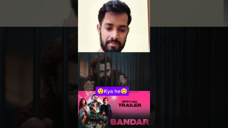 BANDAR Official Trailer Reaction 🔥 Bobby Deol’s Powerful Comeback | First Time Watching 😱