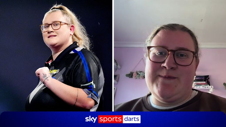 Beau Greaves says that making sporting history by becoming the first woman to win a PDC ranking title has left her feeling 'absolutly chuffed'. 