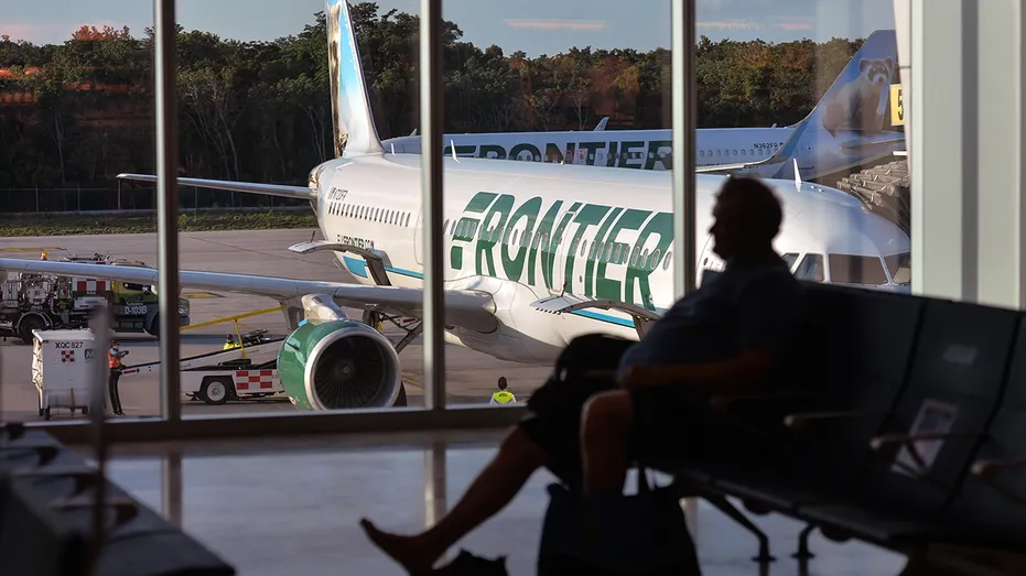 Frontier passenger in Cancun