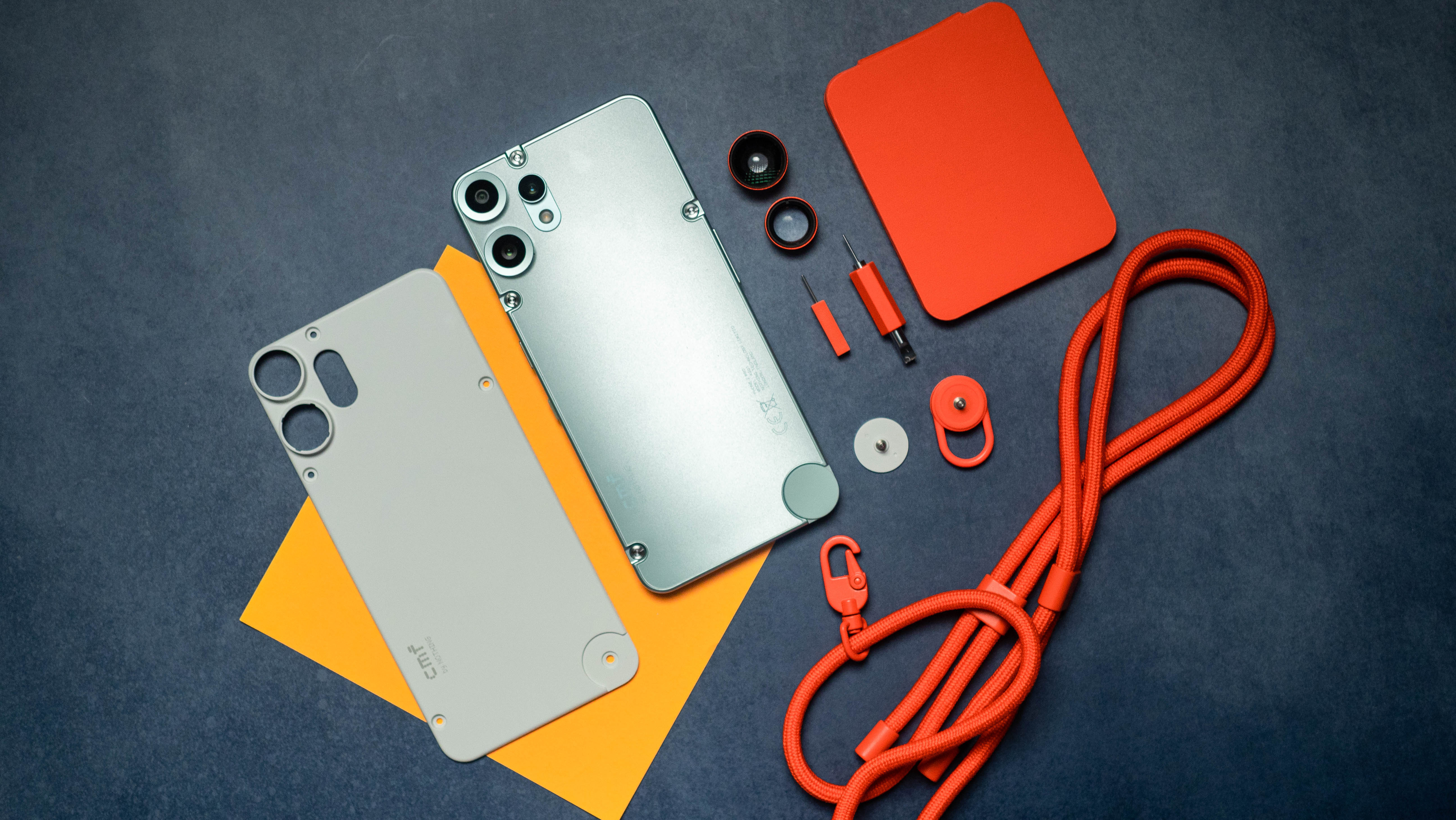 CMF Phone 2 Pro review against colorful background