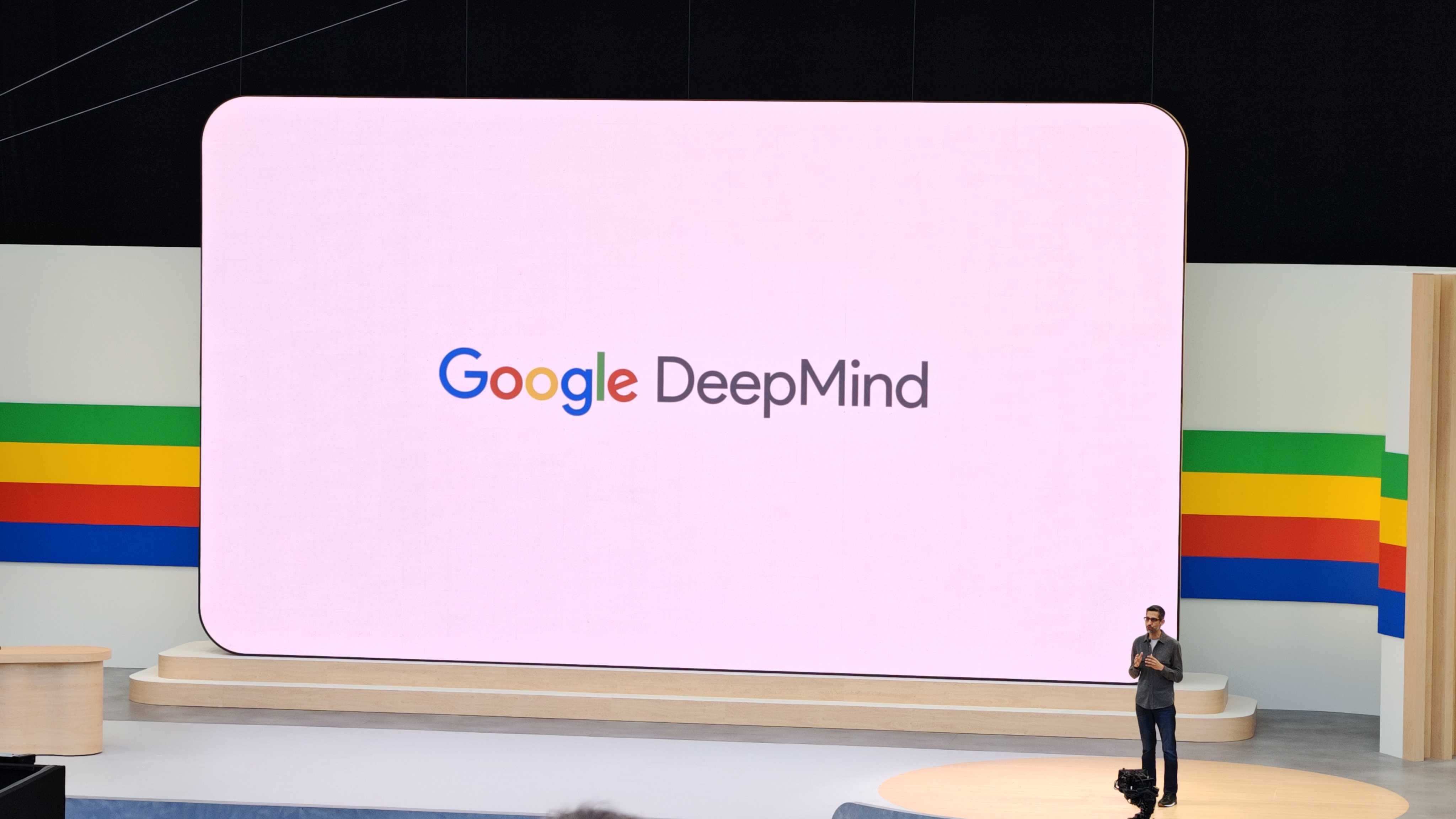 Google Deepmind slide at I/O 2024