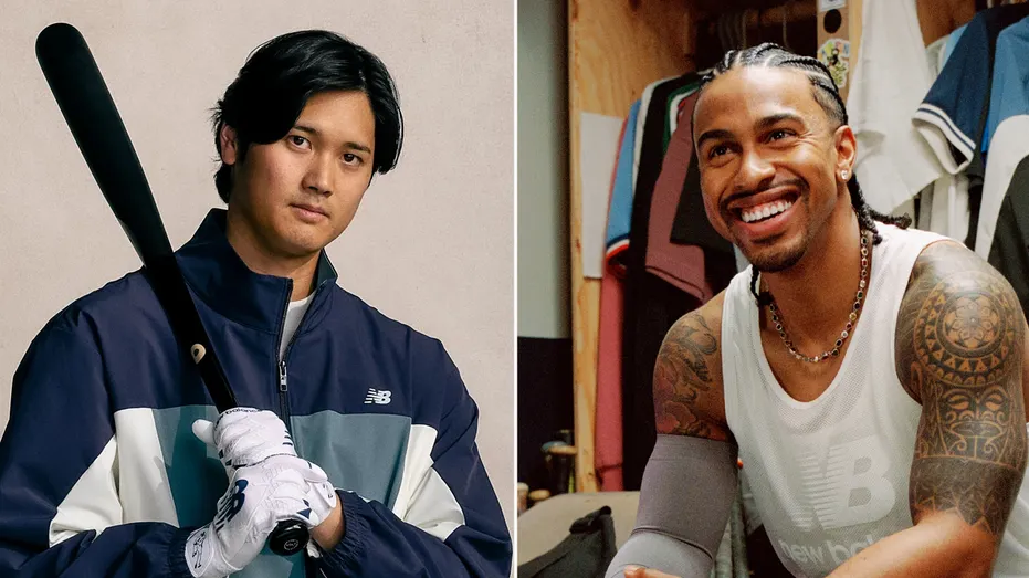 Shohei Ohtani and Francisco Lindor for New Balance