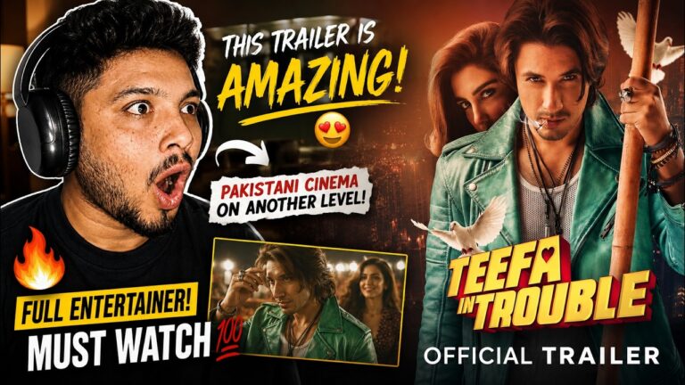 Indian Reacts To Teefa In Trouble Official Trailer Reaction | Full Mass Entertainer