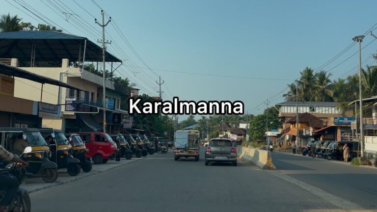 Karalmanna city tour 2 | Palakkad district | 4K