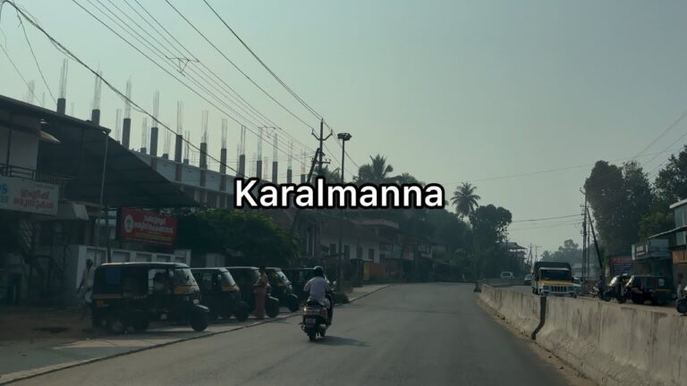 Karalmanna city tour | Palakkad district | 4K