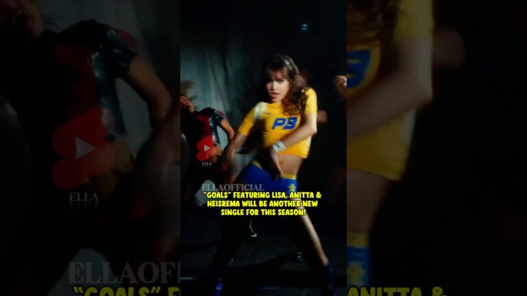 LISA “GOALS ” FIFA OFFICIAL TEASER 2026🔥 #lisa #fifaworldcup #fypviralシ