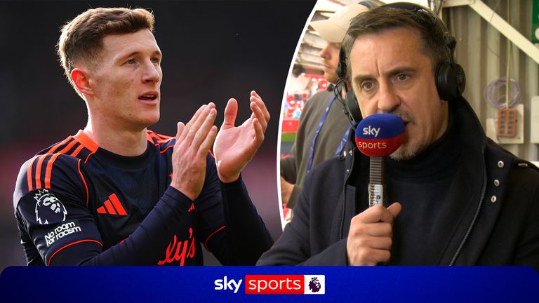 Gary Neville and Eillot Anderson