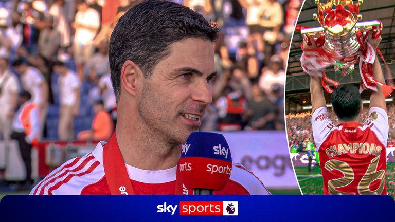 Mikel Arteta postmatch