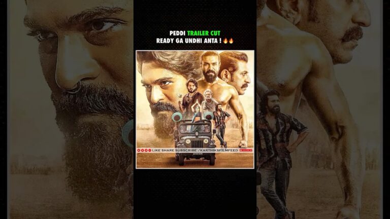 Peddi Official Trailer Cut Ready 👊🔥 Multiple Trailer Cuts Tried… Final Version Locked | Ramcharan