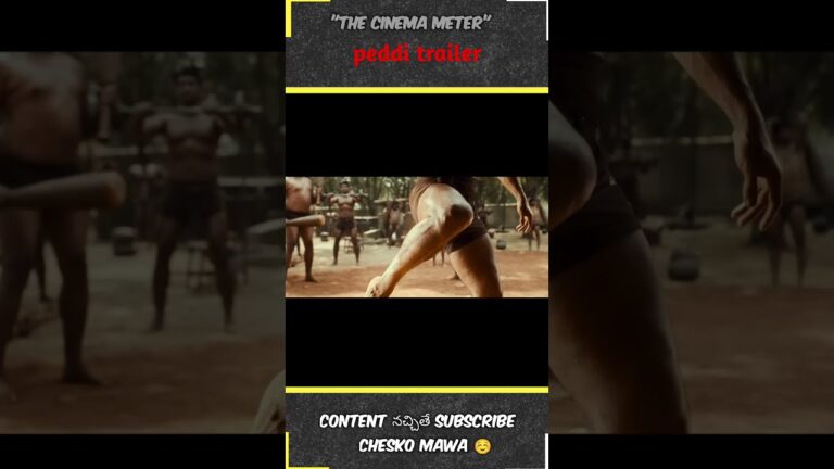 Peddi Trailer 🔥 Ram Charan Mass Avatar | Peddi Official Trailer Review &Release