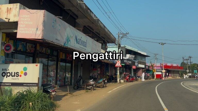 Pengattiri city tour 2 | Palakkad district | 4K