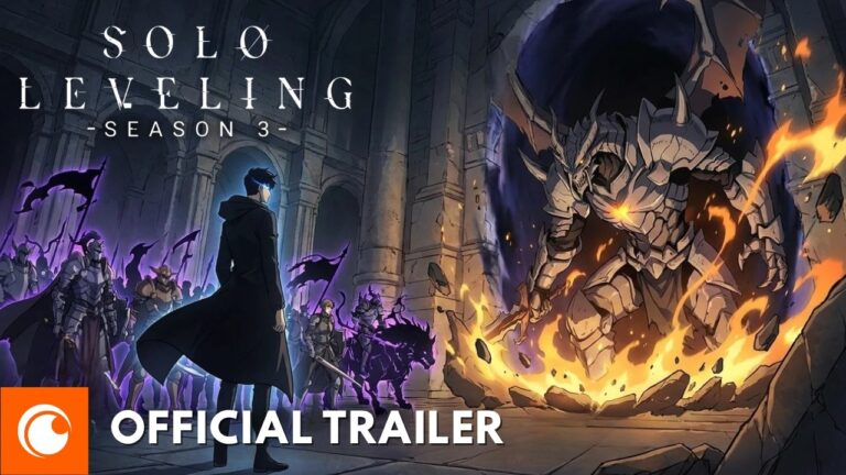 Solo Leveling Season 3 (2026) | OFFICIAL TRAILER — The Monarch War Ignites | Crunchyroll