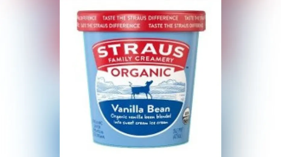 Straus Family Creamery Vanilla Bean ice cream