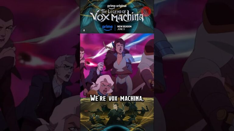 The Legend Of Vox Machina S4 – Official Trailer #criticalrole #voxmachina