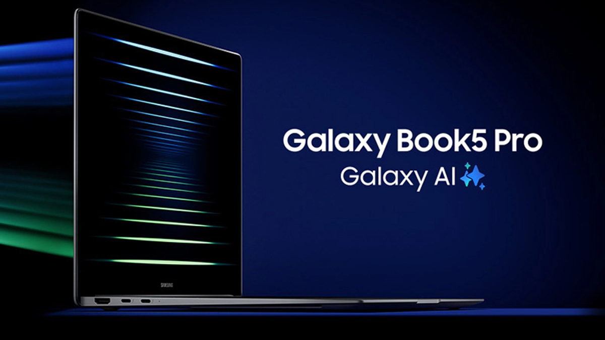 Samsung Galaxy Book 5 Pro lifestyle render