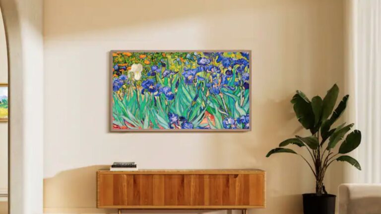 This Canvas art TV is normally $1,000, but it just got a $400 PRICE DROP at Best Buy