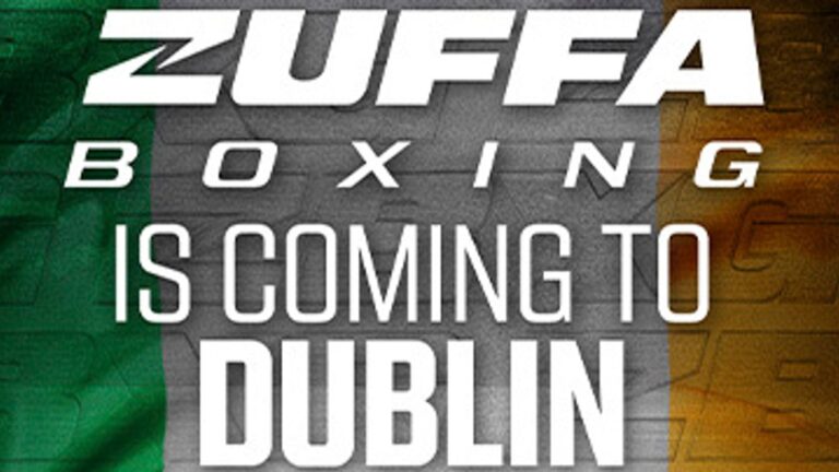 Zuffa Boxing is coming to Ireland for first time: 3Arena in Dublin to host historic Zuffa Boxing 10 show on August 8 | Boxing News