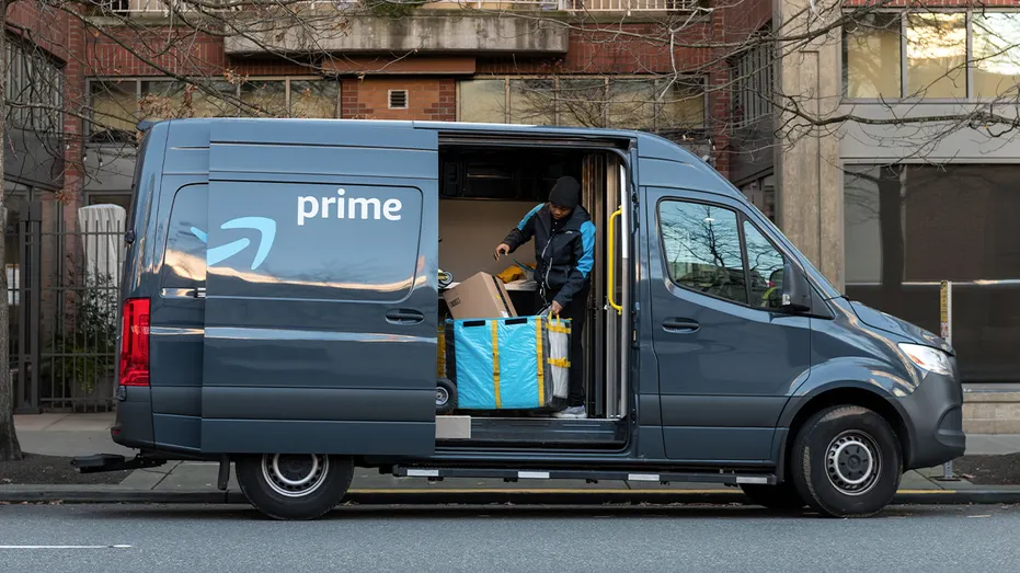 Amazon Prime van