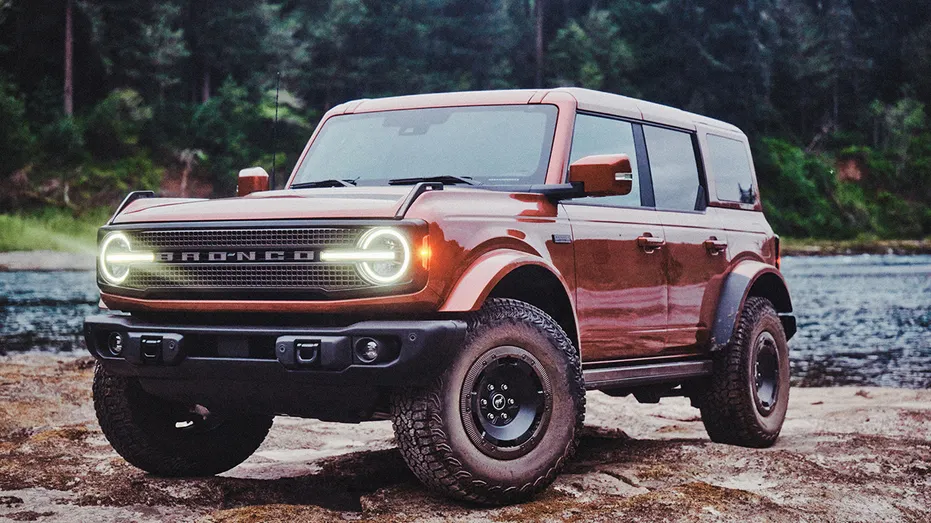 The 2027 Ford Bronco Filson First Edition is shown here.