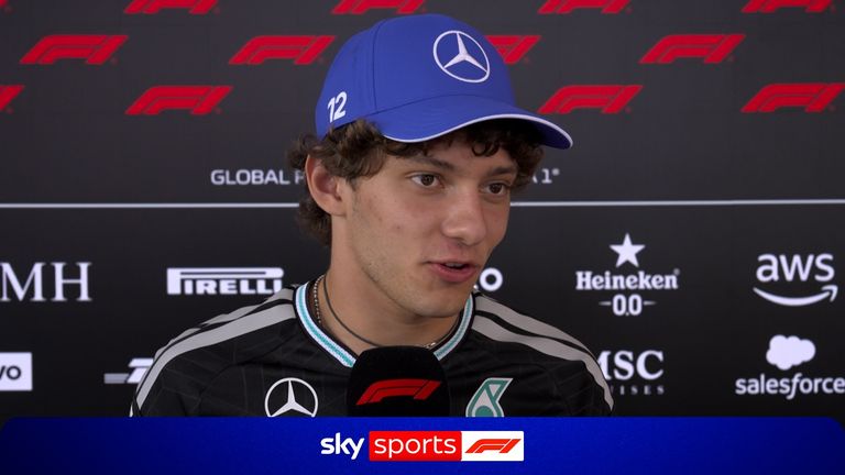Championship leader Kimi Antonelli insists he's taking it one race at a time as he bids to win a maiden world title.