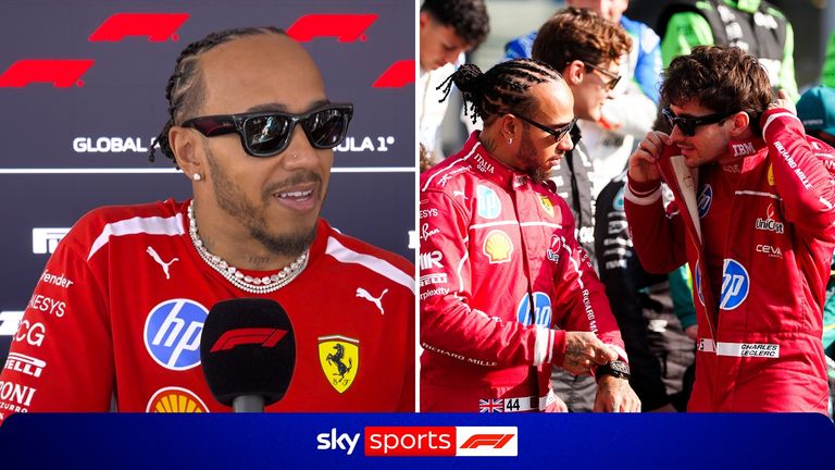 Lewis Hamilton was full of praise for Ferrari team-mate Charles Leclerc following the news that Leclerc has signed a new long-term deal with the team.