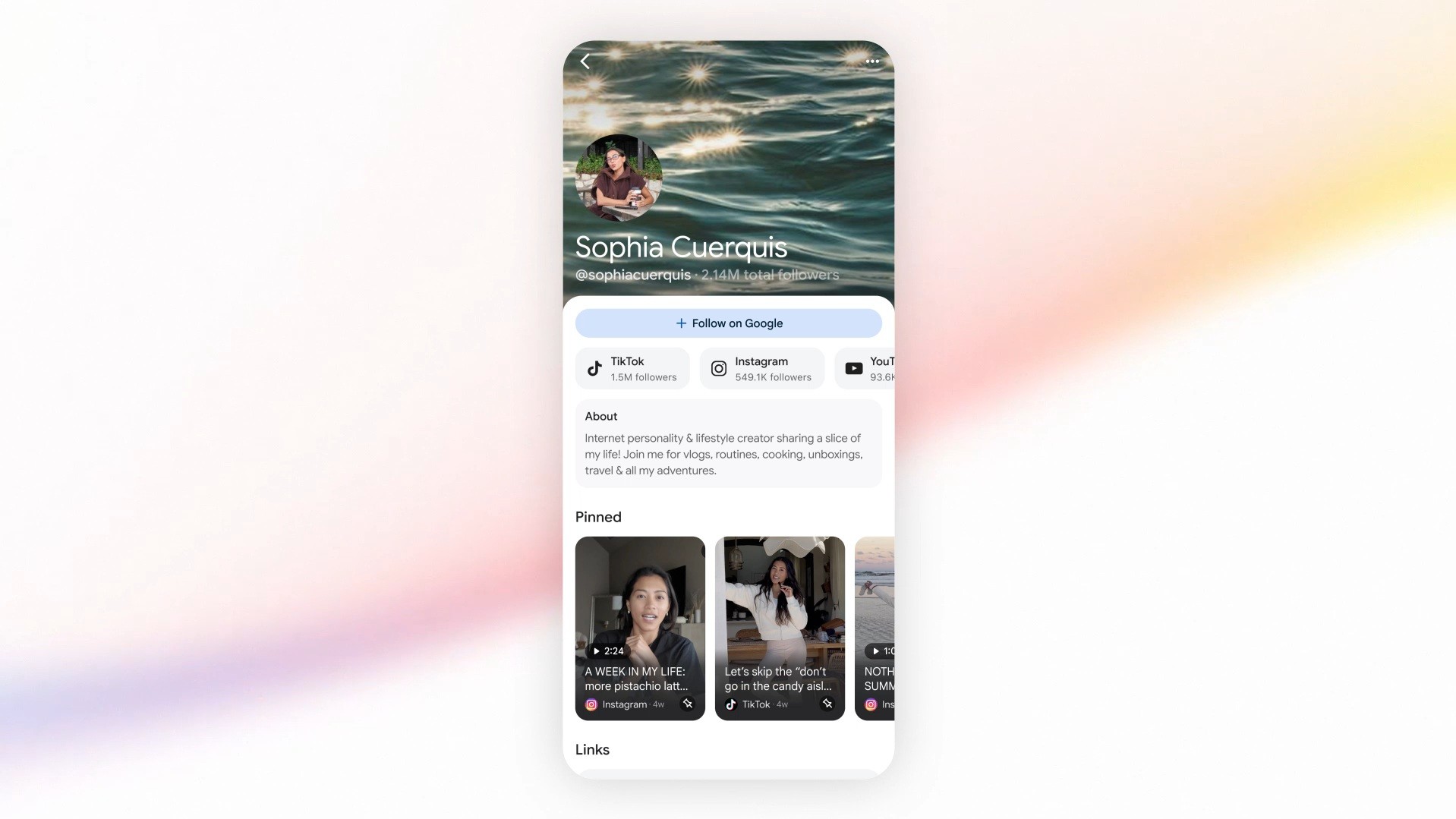 Search Profiles let users