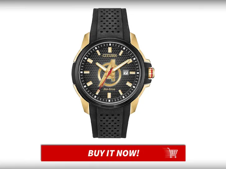 Gold-Tone-Avengers-Super-Hero-Watches-And-Accessories-MAIN
