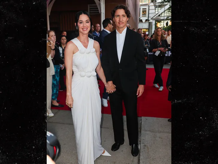Katy Perry and Justin Trudeau arrive at the Tribeca Festival in New York City backgrid 2