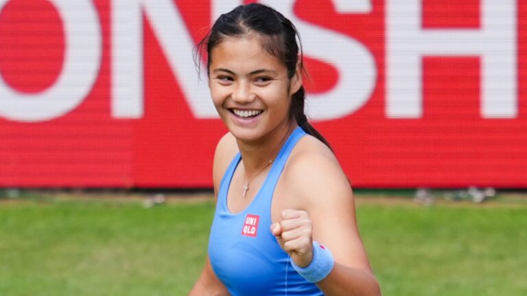 Queen’s Club: Emma Raducanu impresses in blistering straight sets win over Anna Blinkova in lead up to Wimbledon | Tennis News