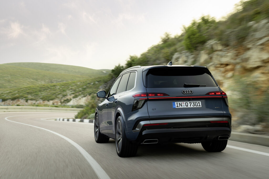 Audi Q7 from the rear