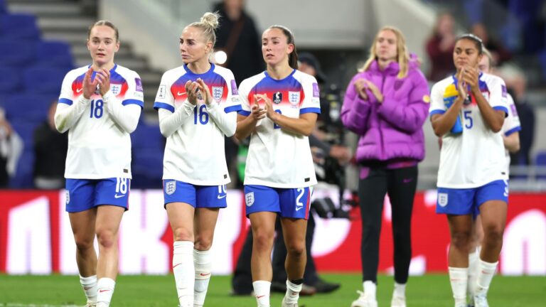 England Women 3-0 Ukraine Women: Lionesses rue Spain defeat as they question how one defeat cost them automatic World Cup spot | Football News
