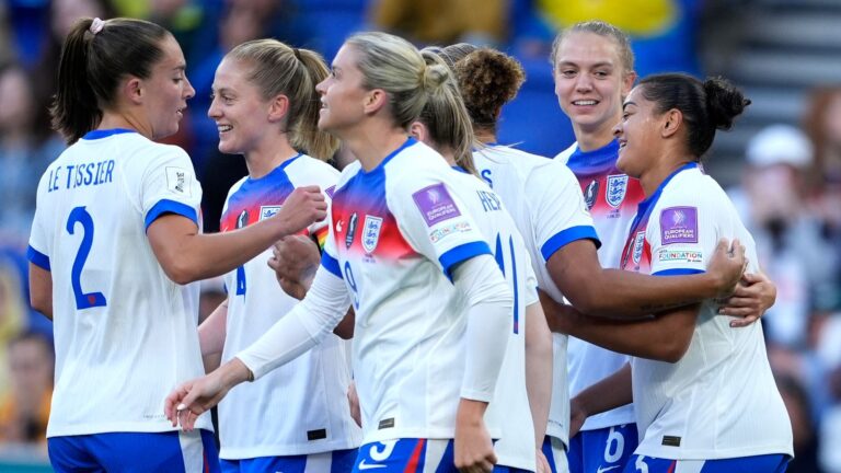 England Women 3 – 0 Ukraine Women