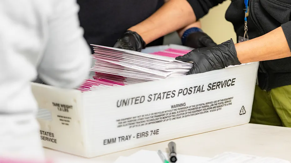 california election workers count ballots
