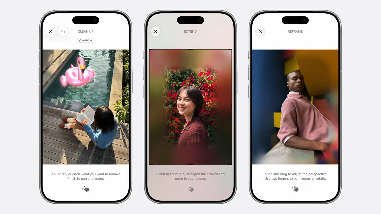 Various features on iOS 27