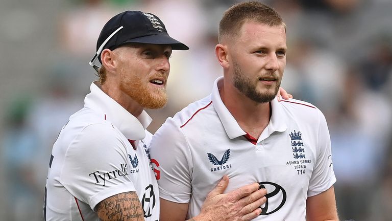 Ben Stokes and Gus Atkinson