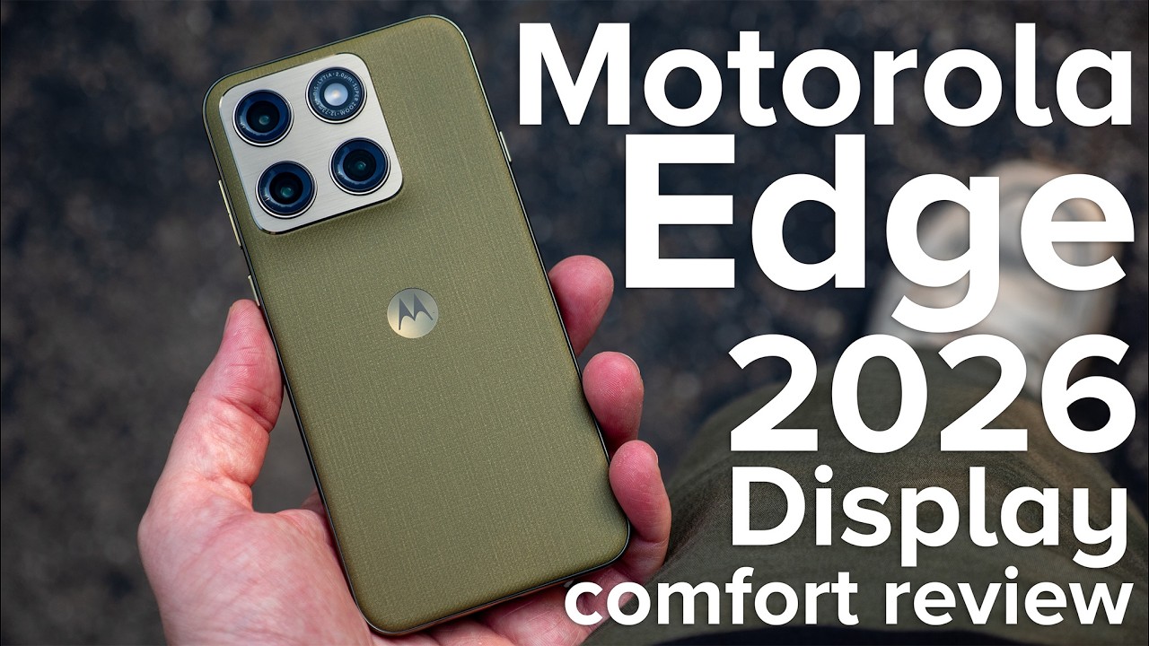 Motorola Edge 2026 display comfort review — PWM and dithering tests - YouTube