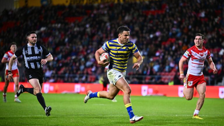 Super League: Warrington Wolves go top with win at St Helens after teenager Ewan Irwin inspires brilliant comeback | Rugby League News