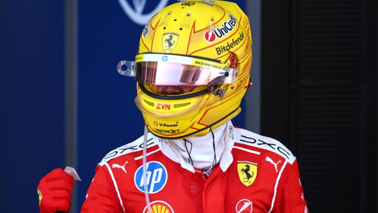 Barcelona-Catalunya GP: Lewis Hamilton claims first Grand Prix win for Ferrari as Kimi Antonelli retires late on | F1 News