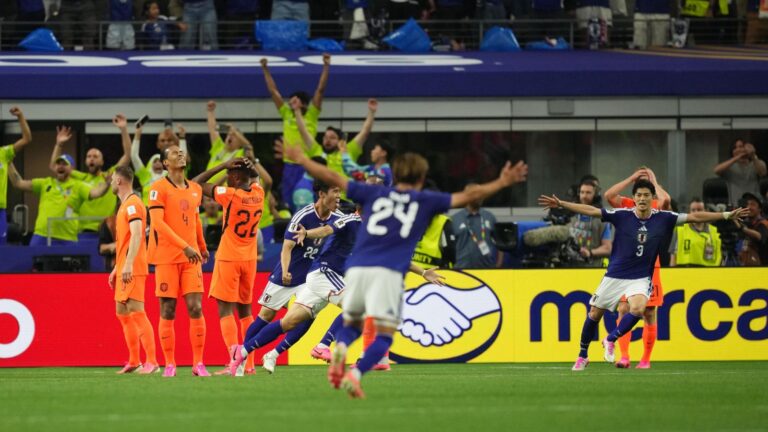 Netherlands 2 – 2 Japan