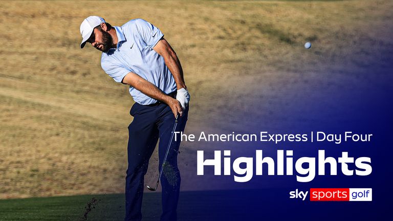 Scheffler American Express Day 4 hls