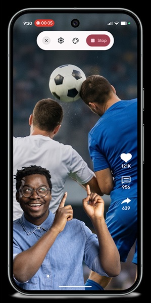 Google now integrates selfie videos with screen recordings, giving Pixel users a green screen without requiring extra apps/equipment.