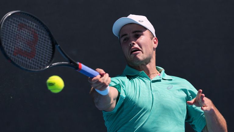 Arthur Fery advanced to the next round of the Eastbourne Open