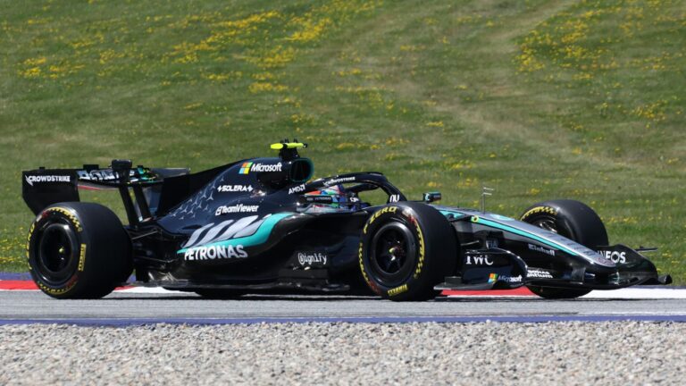 Austrian GP: Kimi Antonelli completes Friday practice double as Mercedes team-mate George Russell struggles | F1 News