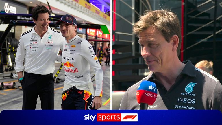 Mercedes team principal Toto Wolff has downplayed suggestions that Max Verstappen could be joining the team sooner rather than later.