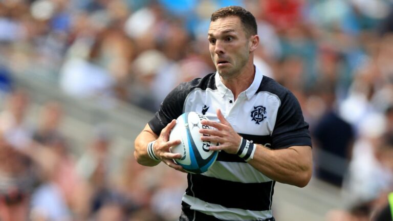 George North scores two tries for the Barbarians against Wales in his final match before retiring | Rugby Union News